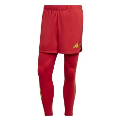 Legghings Adidas Tech Rosso