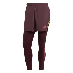 Leggings Adidas Tech Maroon