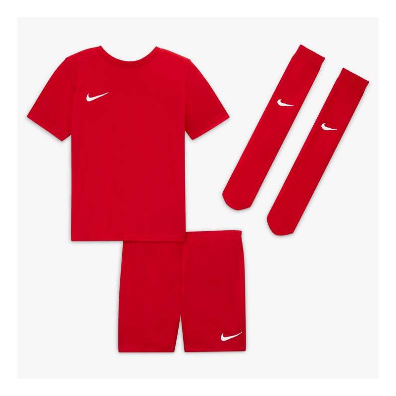 1 - Kit Alllenamento Nike Park Rosso