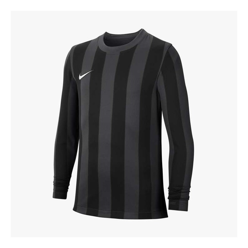 1 - Maglia A Righe Nike Division Iv Grigio