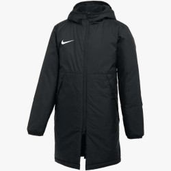 1 - Giubbotto Lungo Invernale Zip Intera Nike Park 20 Nero