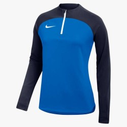 1 - Giacca Tuta Mezza Zip Nike Academy Pro Azzurro