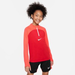 1 - Giacca Tuta Mezza Zip Nike Academy Pro Rosso