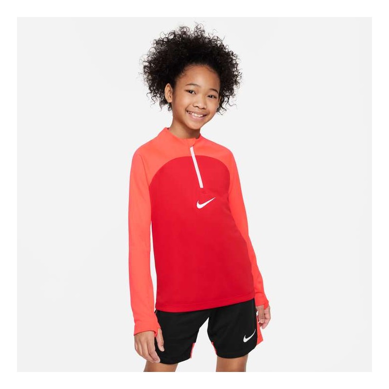 1 - Giacca Tuta Mezza Zip Nike Academy Pro Rosso