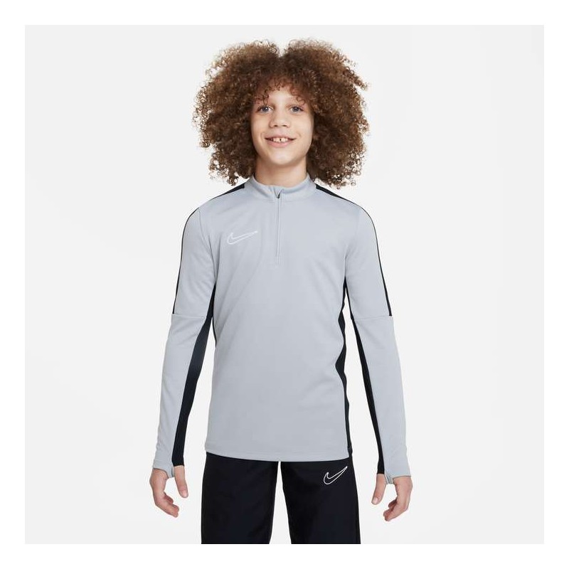 1 - Giacca Tuta Mezza Zip Nike Academy23 Grigio