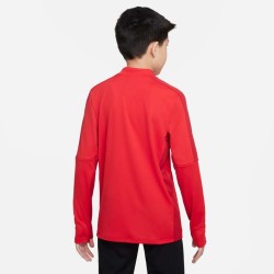 2 - Giacca Tuta Mezza Zip Nike Academy23 Rosso