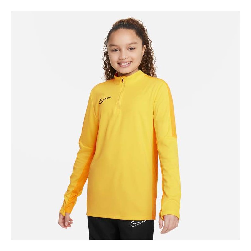 1 - Giacca Tuta Mezza Zip Nike Academy23 Giallo