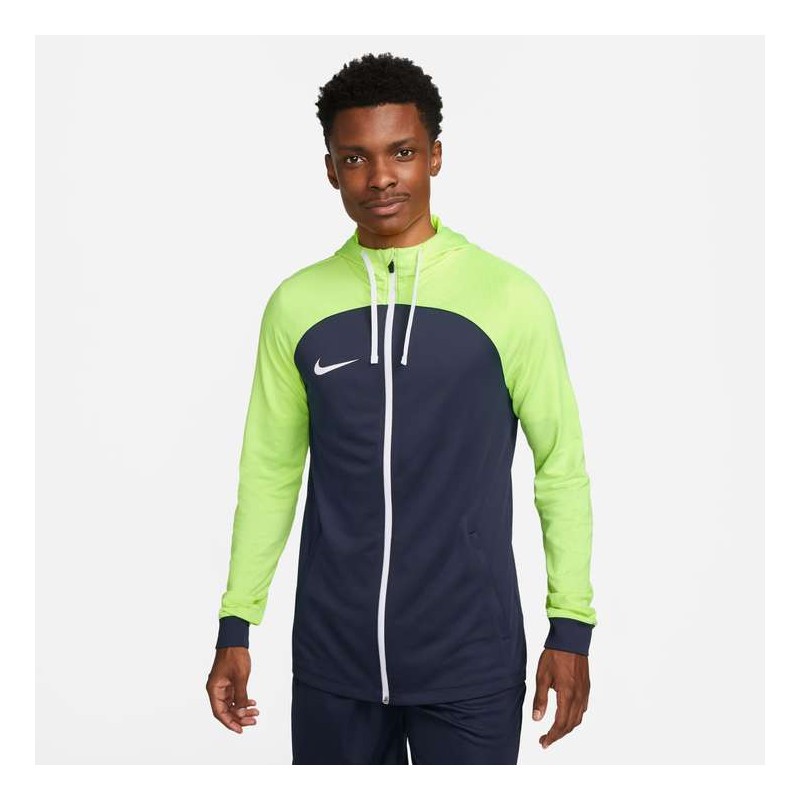 1 - Giacca Con Cappuccio Zip Intera Nike Strike 23 Blu