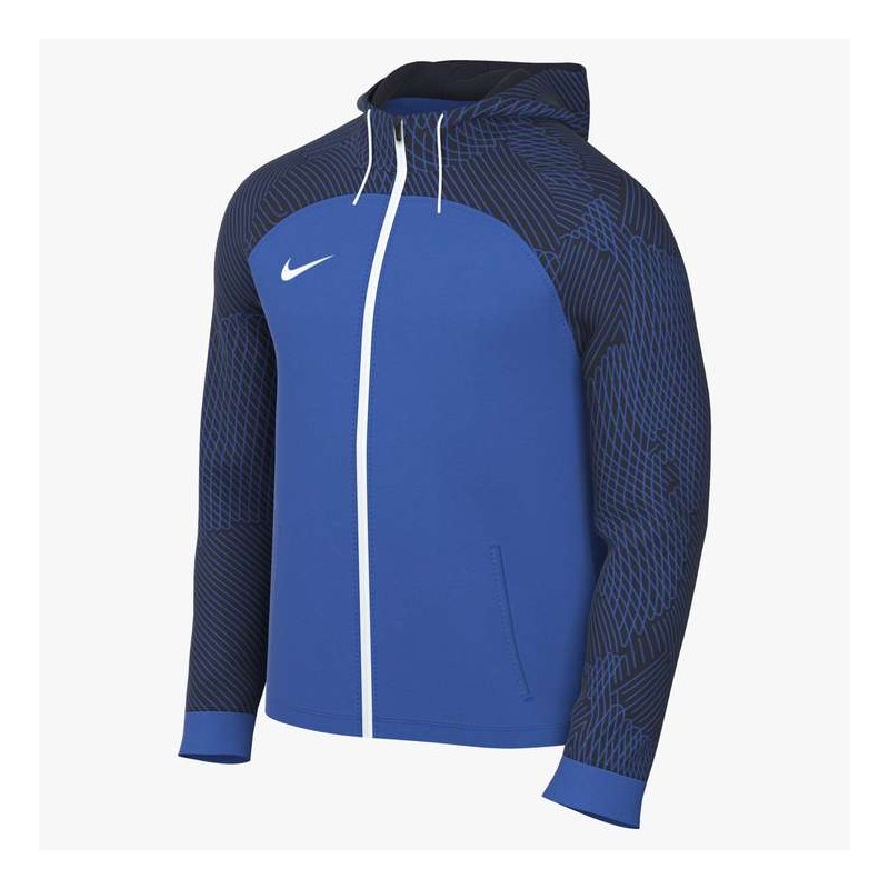 1 - Giacca Con Cappuccio Zip Intera Nike Strike 23 Azzurro