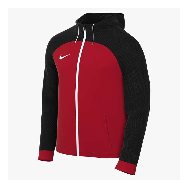 1 - Giacca Con Cappuccio Zip Intera Nike Strike 23 Rosso