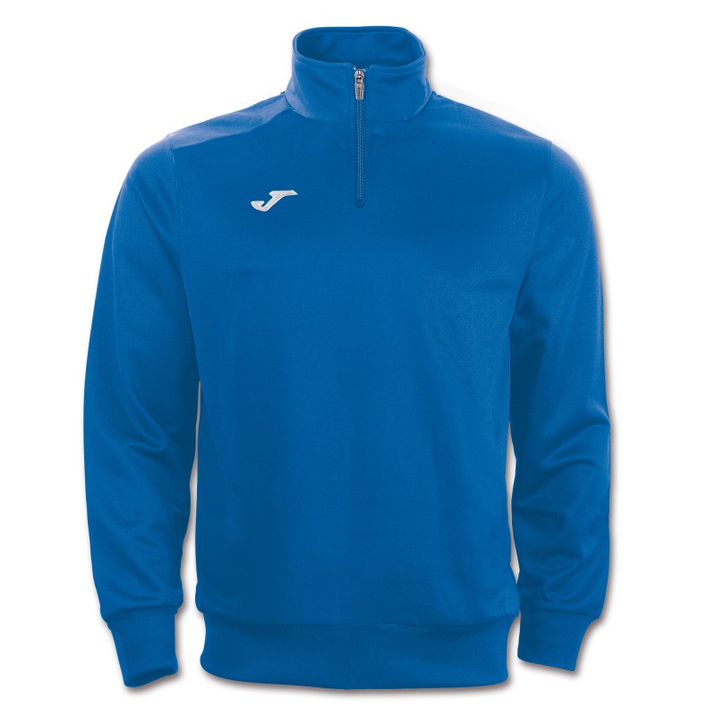 1 - GIACCA TUTA MEZZA ZIP JOMA AZZURRO