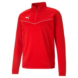 1 - GIACCA TUTA MEZZA ZIP PUMA ROSSO