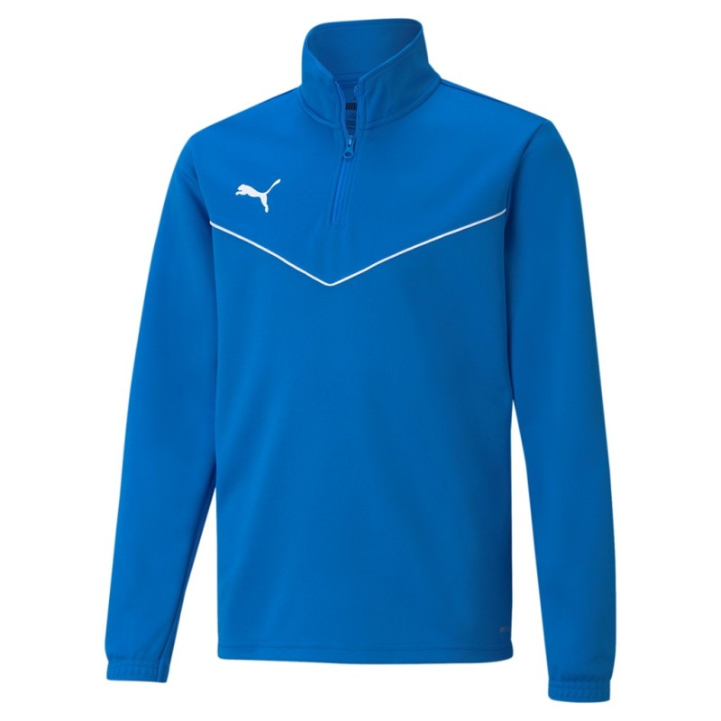 1 - GIACCA TUTA MEZZA ZIP PUMA BLU