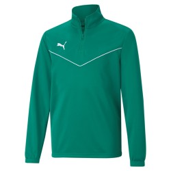 1 - GIACCA TUTA MEZZA ZIP PUMA VERDE