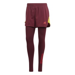 Leggings Adidas Tech Maroon